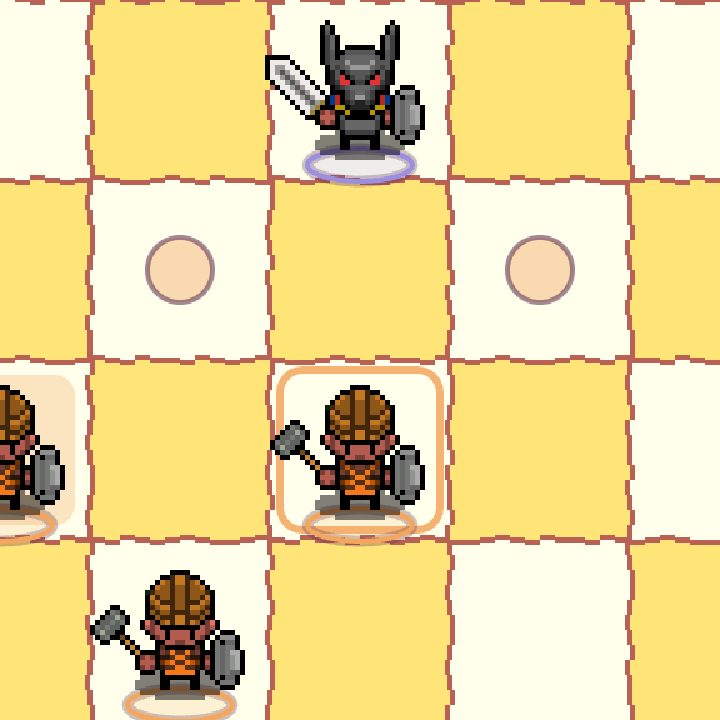 Warrior Checkers